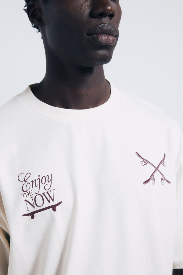 Springfield Camiseta enjoy blanco