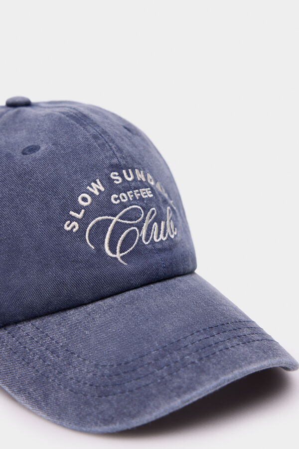 Springfield Gorra beisbolera "Slow sundays" marino
