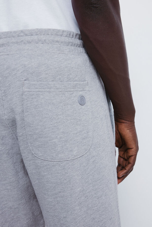 Springfield Pantalón de felpa gris