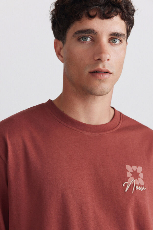 Springfield Playera tomorrow naranja