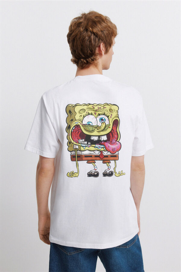 Springfield Playera Bob Esponja natural