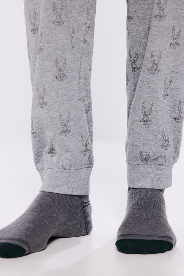Springfield Pijama largo Looney Tunes verde