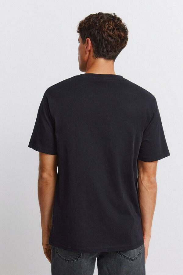 Springfield Playera b&aacute;sica logo Springfield negro