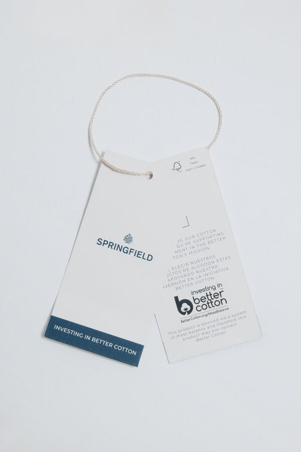 Springfield Jersey básico estampado