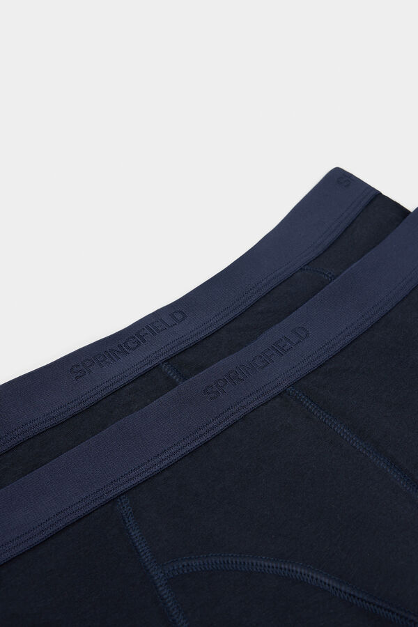 Springfield Pack 2 bóxers bambú azul