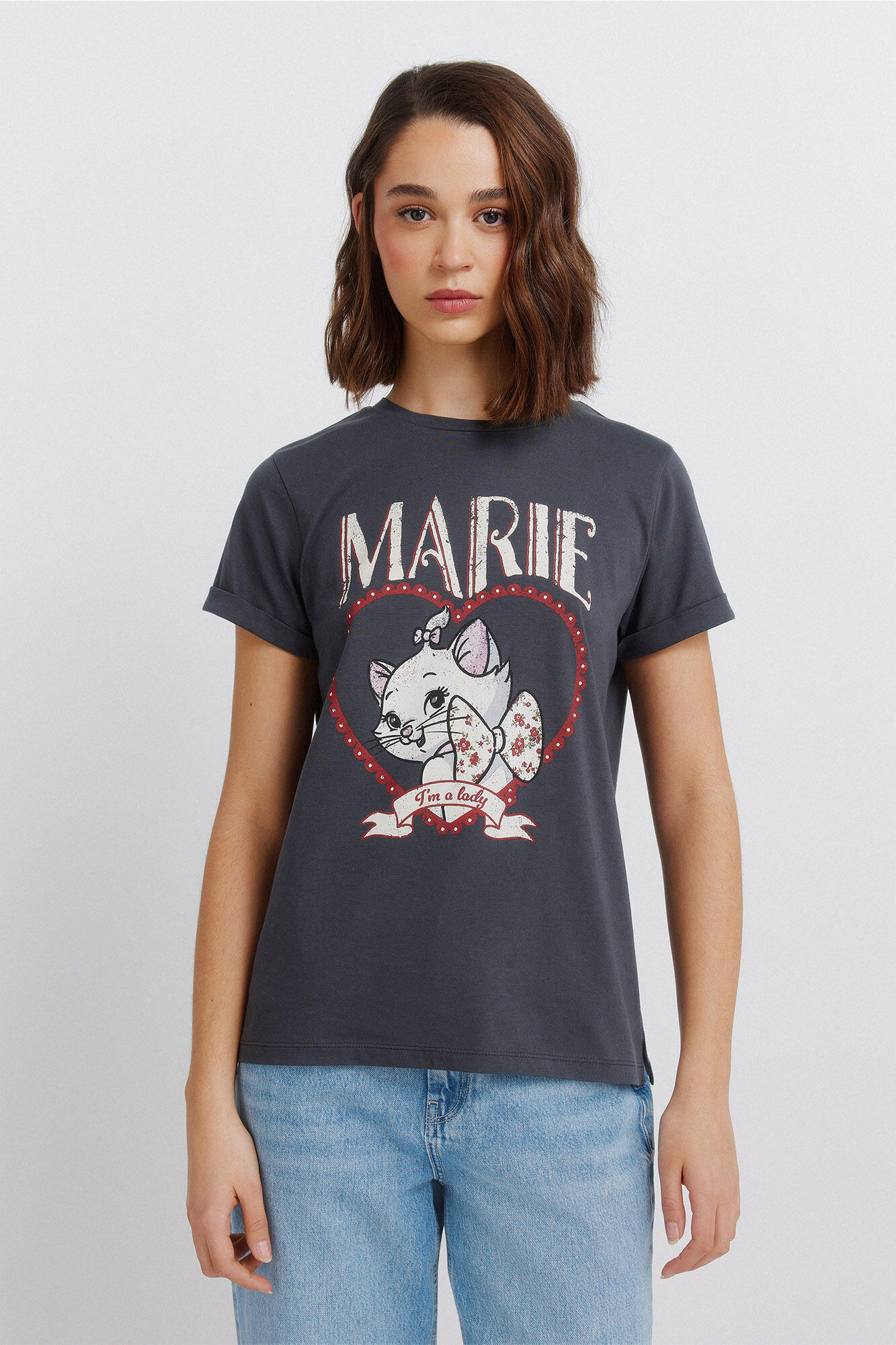 Springfield Playera de manga corta con estampado