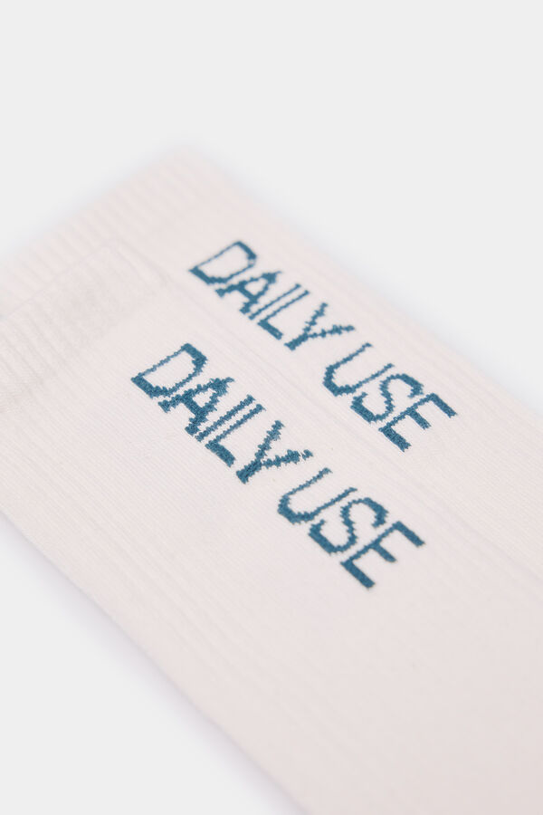 Springfield Pack 3 calcetines palabras estampado