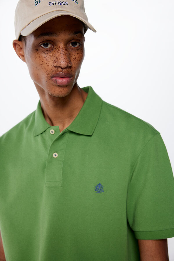 Springfield Polo básico piqué verde