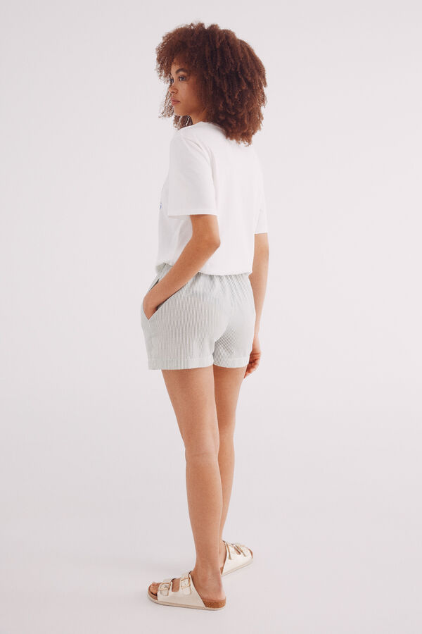 Springfield Shorts de pijama  verde