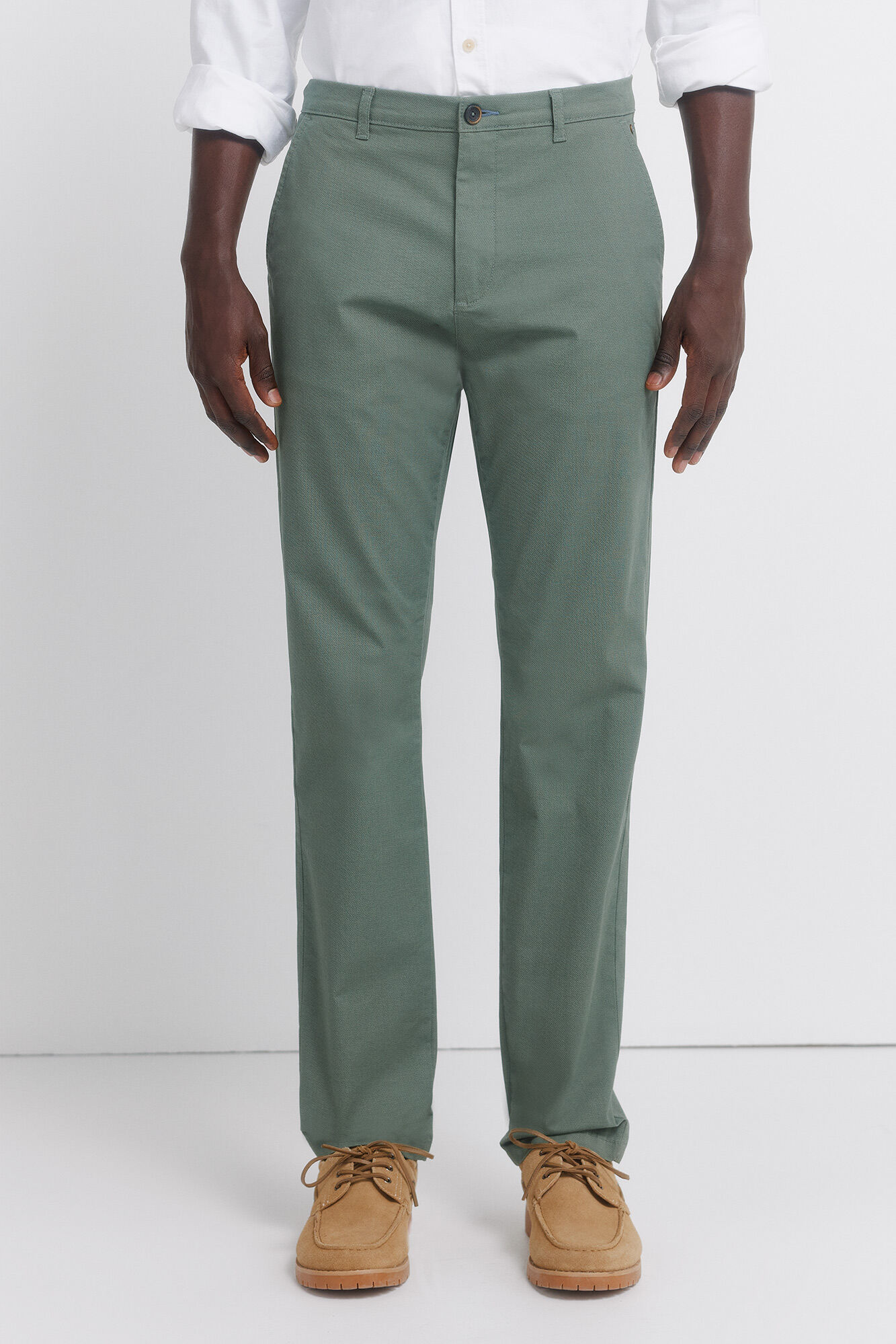 Springfield Pantal&oacute;n microestampado slim fit
