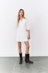 Springfield Vestido "Pearl" beige