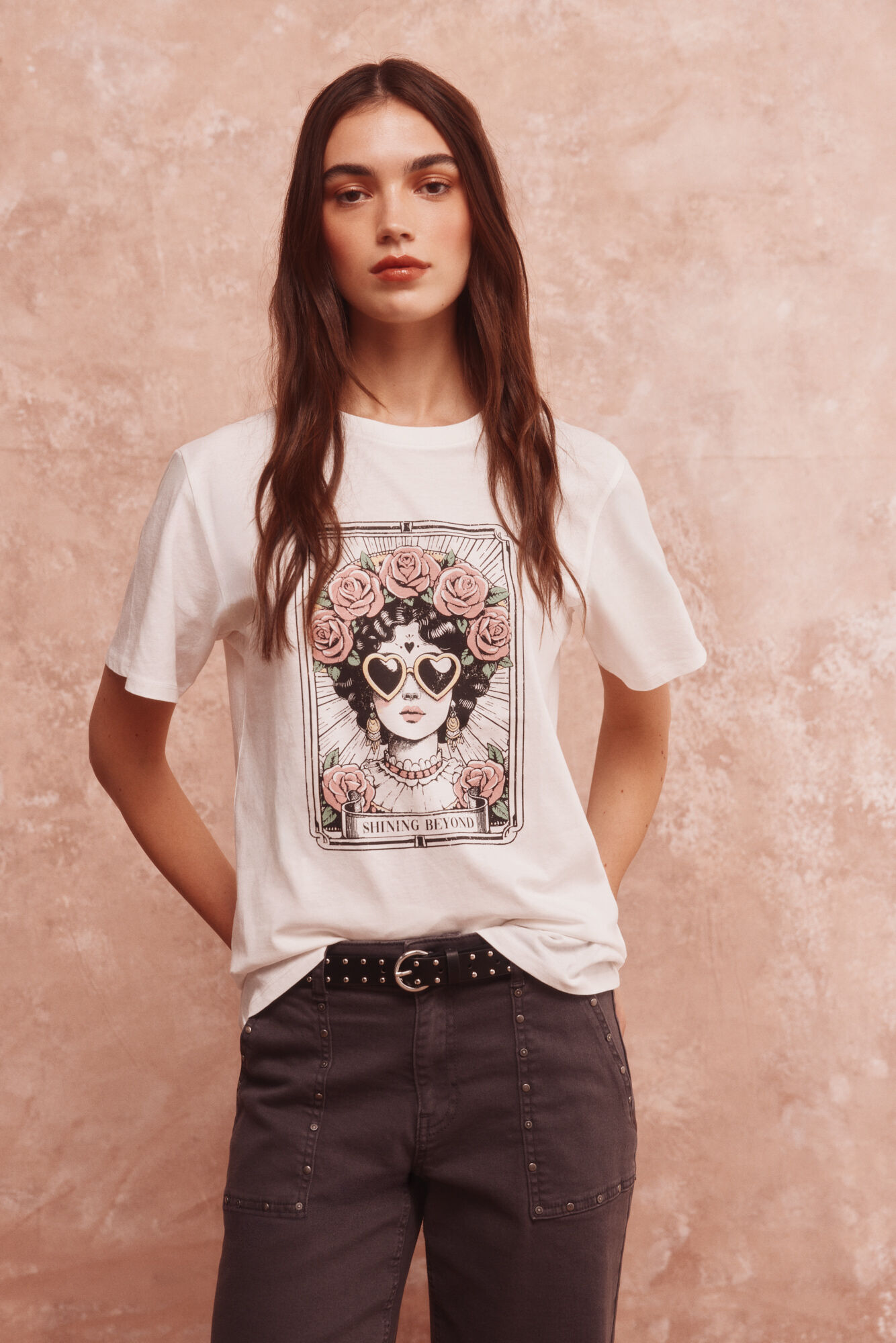 Springfield Playera "Brillando m&aacute;s all&aacute;"