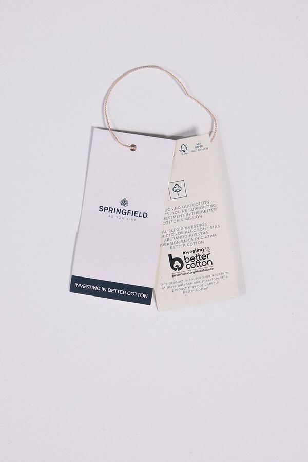 Springfield Polo piqué estructura regular fit natural