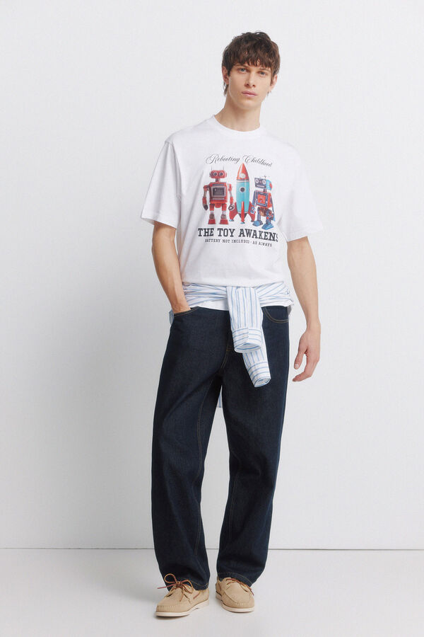 Springfield Playera toys blanco