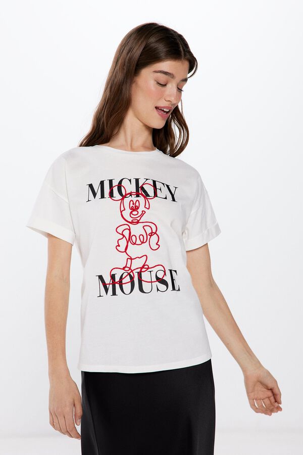 Springfield Playera "Mickey Mouse" estampado