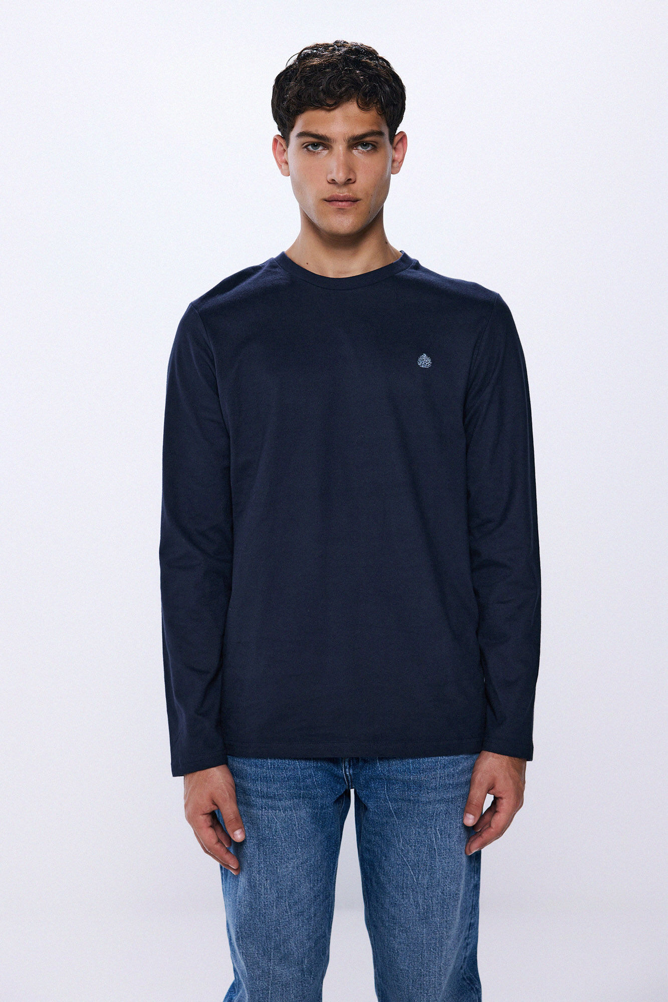 Springfield Playera manga larga peach