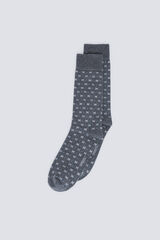 Springfield Calcet&iacute;n largo micro bordados gris