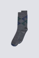 Springfield Calcet&iacute;n largo rombos gris