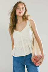 High Spirits Blusa Alba blanco