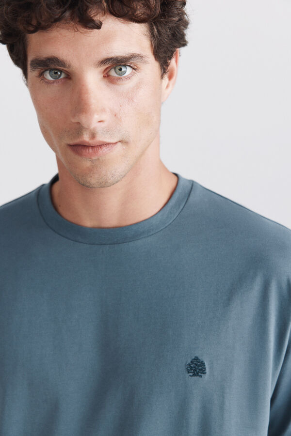 Springfield Playera b&aacute;sica logo Springfield azul