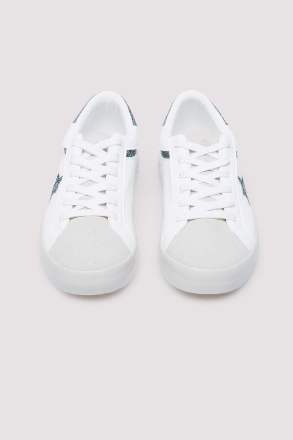 Springfield Zapatillas estrella brillo natural