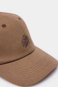 Springfield Gorra básica logo Springfield relieve beige