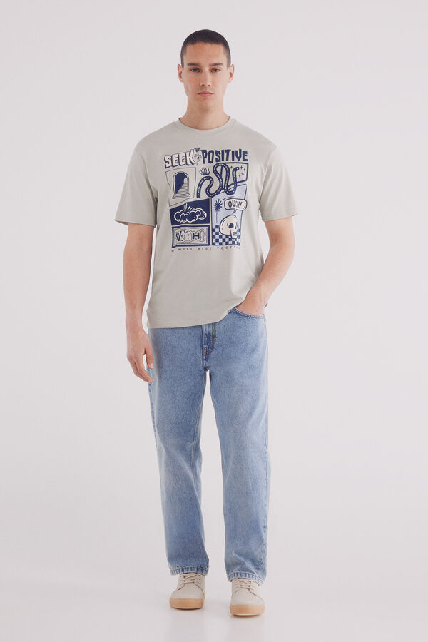 Springfield Playera seek the positive kaki