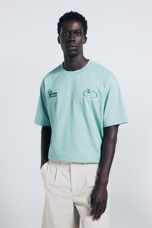 Springfield Camiseta win win verde