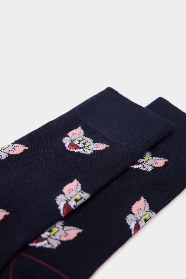 Springfield Calcetín jacquard Tom azul