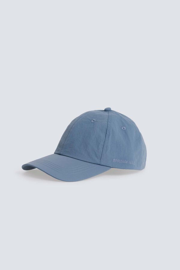 Springfield Gorra b&aacute;sica logo Springfield azul mezcla