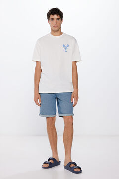 Springfield Playera langosta acuarela marfil
