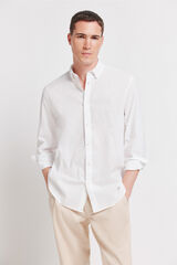 Springfield Camisa de lino natural