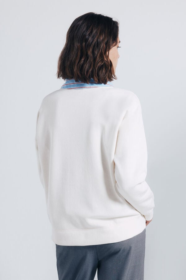 Springfield Sudadera gráfica ciudad nude