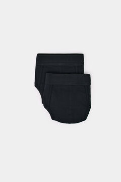 Springfield Pack 2 slips básicos negro