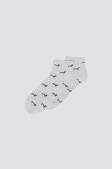 Springfield Calcet&iacute;n short para perros gris