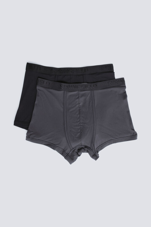 Springfield Pack 2 boxers microfibra negro