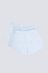 Springfield Pack de 3 calzones popelín estampados azul