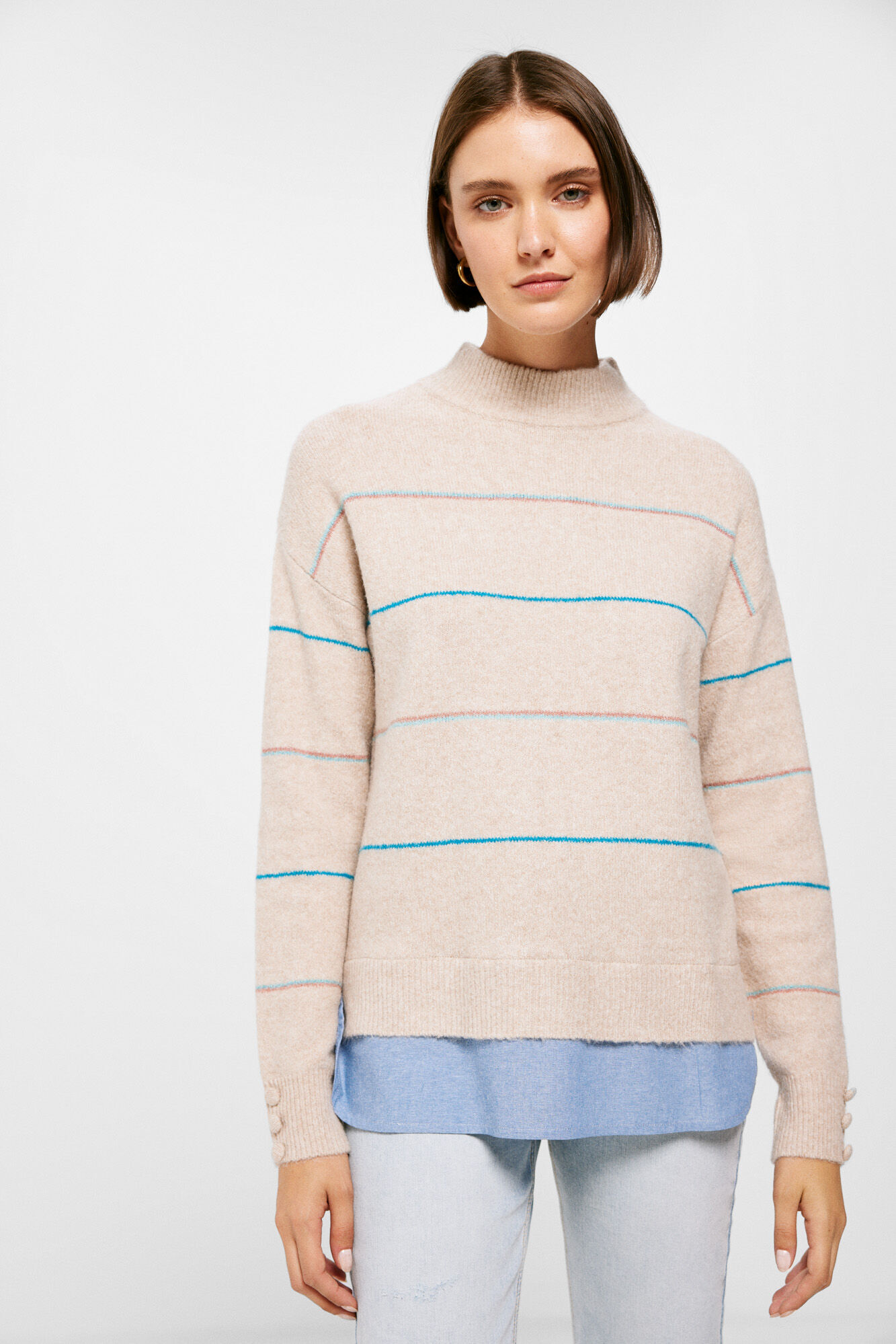 Su ter Bimateria Rayas Lurex Jerseys de mujer WomenSecret MX