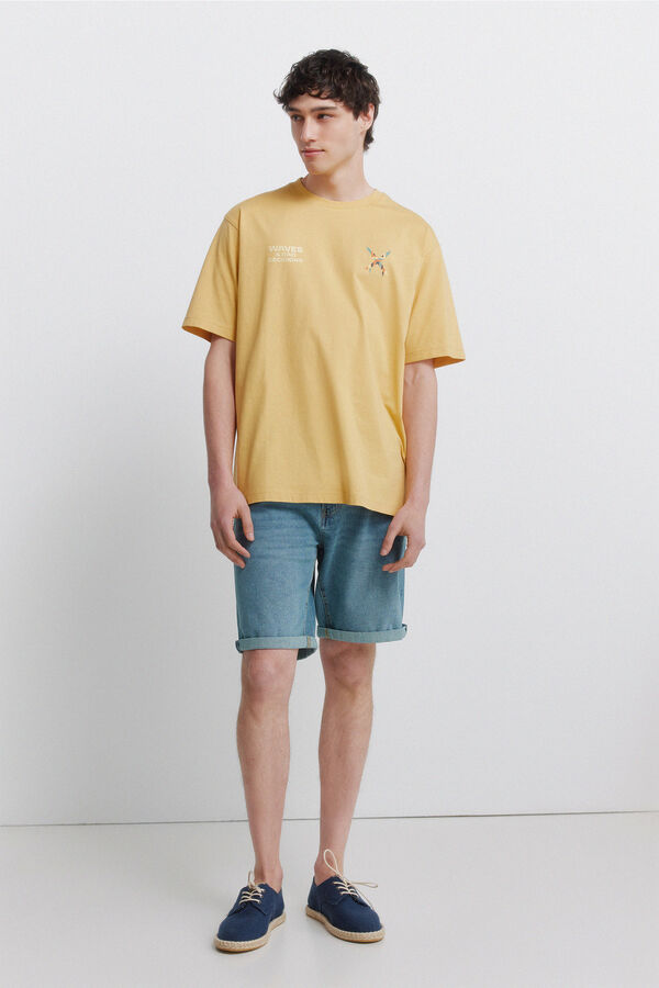 Springfield Playera waves amarillo
