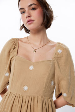 Springfield Vestido Earthy kaki