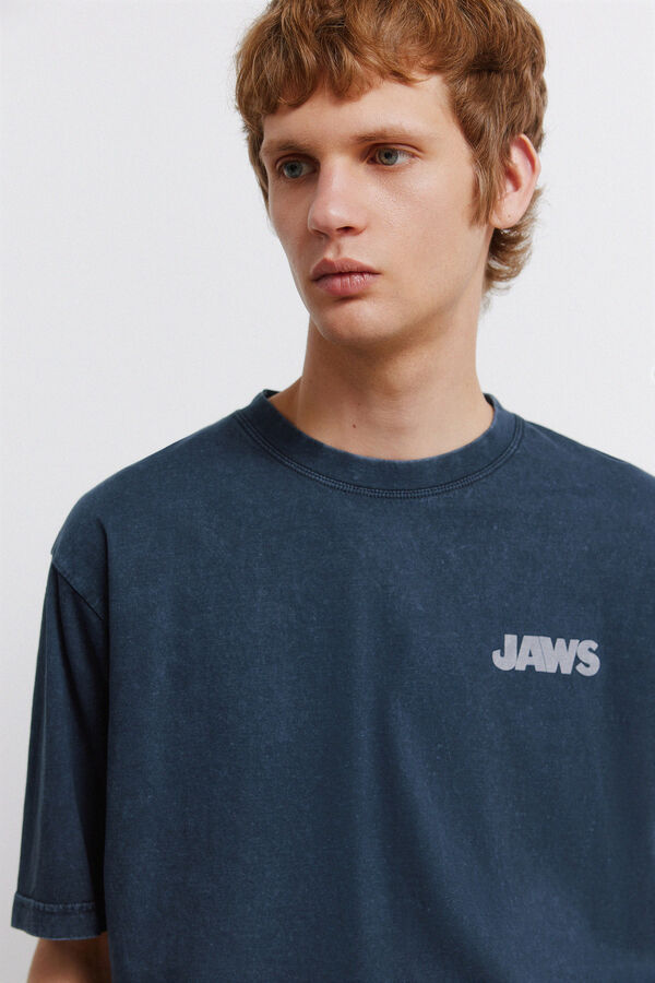 Springfield Playera Jaw Aniversary azulado