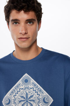 Springfield Playera bandana azul