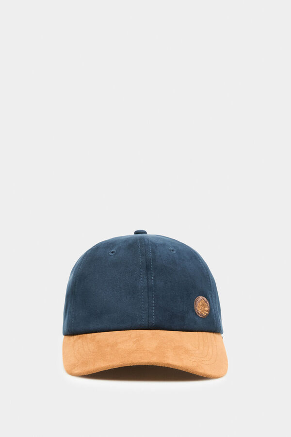 Springfield Gorra beisbolera bicolor azulado