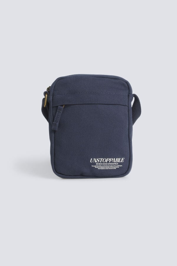 Springfield Bolsa mediana cruzada blanco