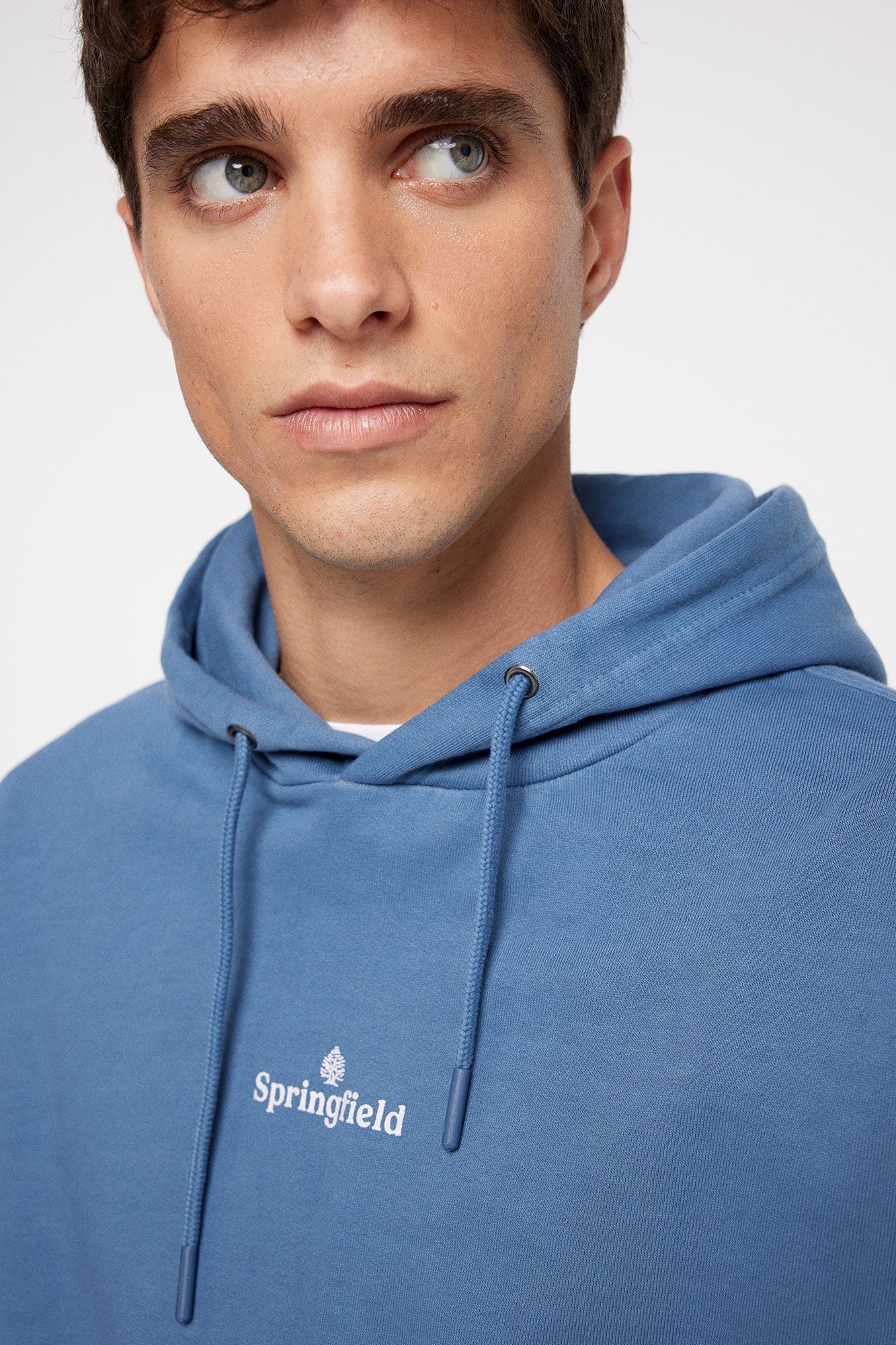 Sudadera capucha basica lavada Sudaderas para hombre WomenSecret MX