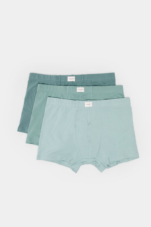 Springfield Pack 3 bóxeres básicos verde