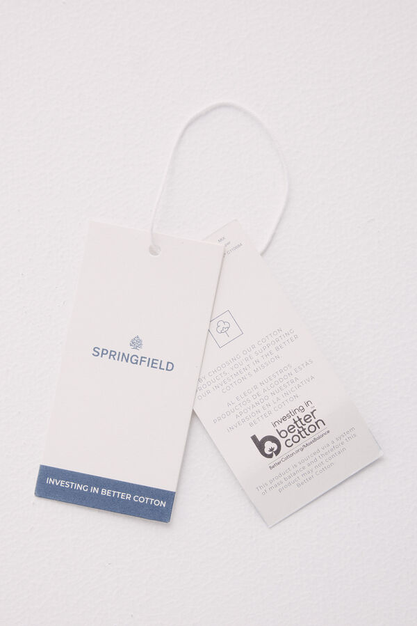 Springfield Playera "Daily fresh seafood" gris