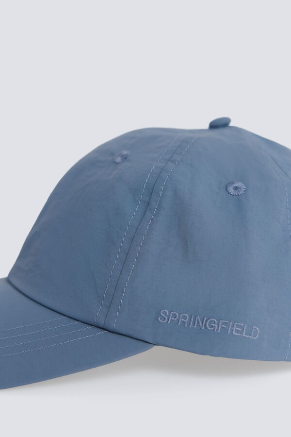 Springfield Gorra b&aacute;sica logo Springfield azul mezcla