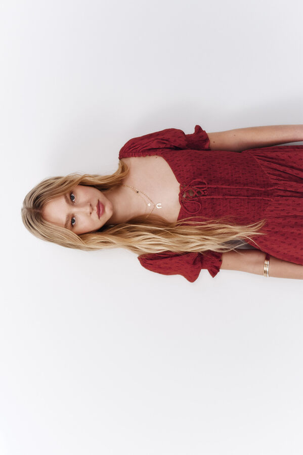 Springfield Vestido "Coral" rojo