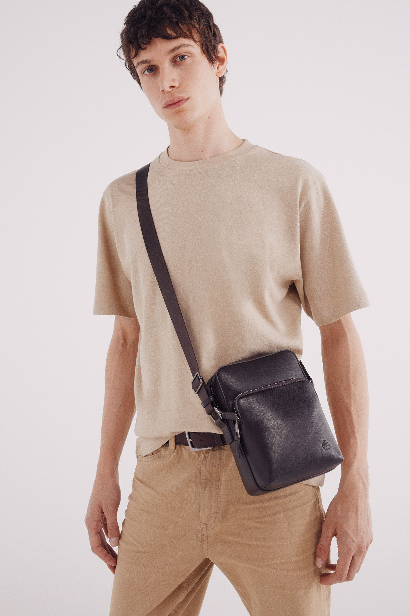 Springfield Bolso mediano marr&oacute;n